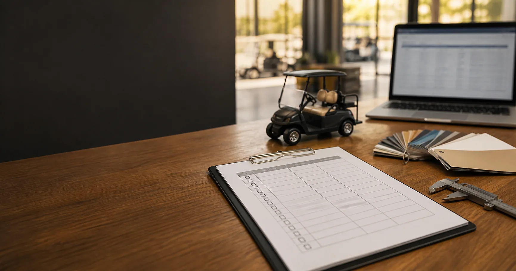 Electric golf cart specification and RFQ planning materials